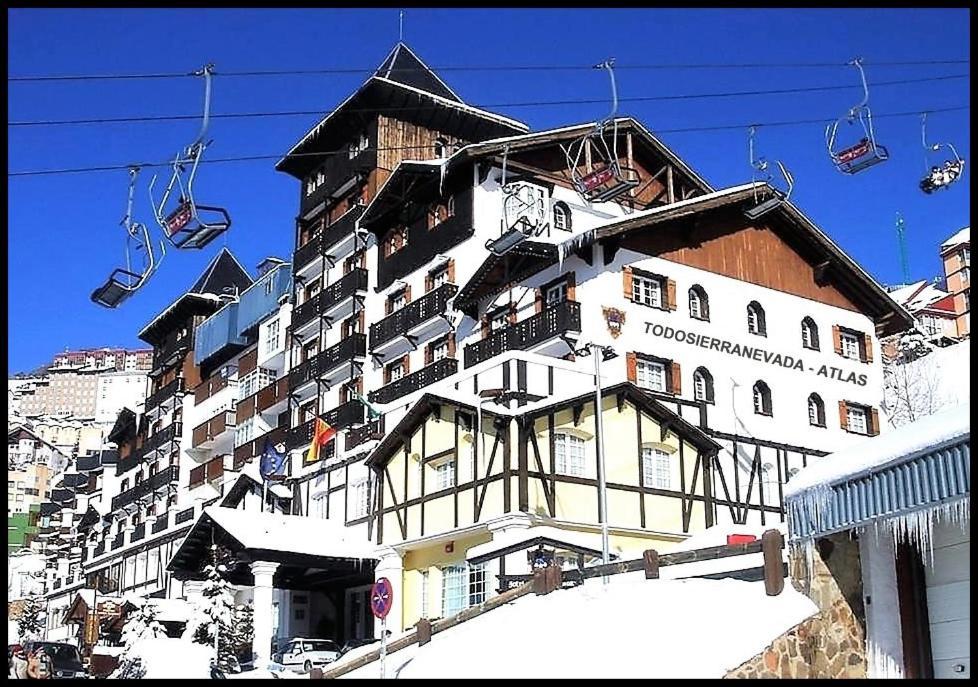 Todosierranevada Zona Baja - Edificio Atlas - Vistas A La Montana - Junto A Los Telecabinas Sierra Nevada Kültér fotó